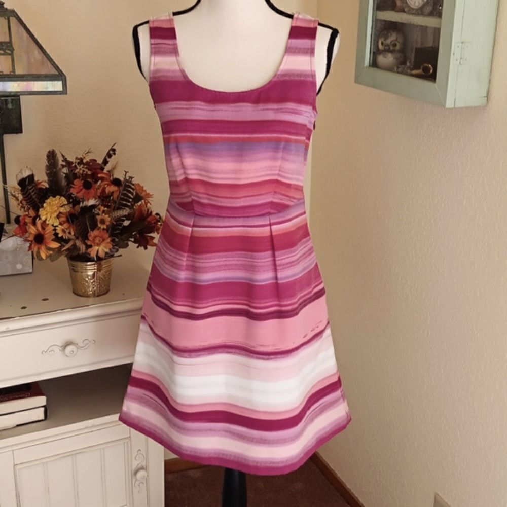 Loft Fit and Flare Dress
